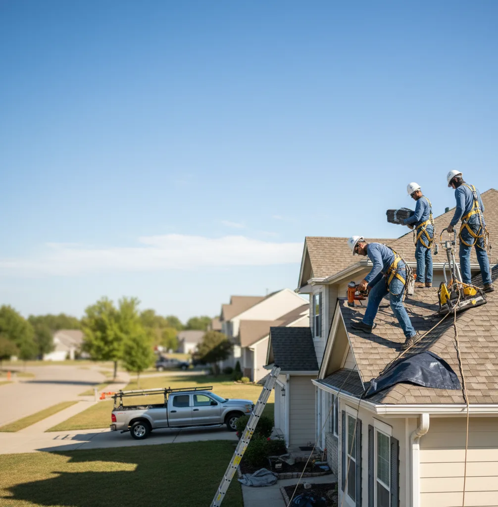 Commercial Roof Repair in Winfield, IA